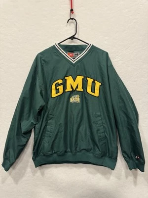 Vintage GMU Pullover Windbreaker Pro Player Size Medium Classic Design - Image 1 of 4