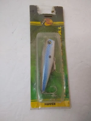 Рыболовная приманка Bass Pro Shops PP8051 Topwater Popper Tourney Special Bone XXX Shad - Изображение 1 из 4