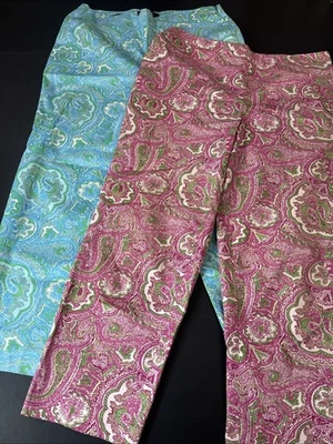 Pantalones cortos de cachemira para mujer 2 pares de talbots de algodón talla 6 Coastal Vacation Preppy Foto 1 de 4