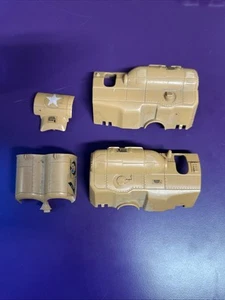 Vintage 1986 Hasbro GI Joe TOMAHAWK set of 4 Engine Covers part Cover Panel - Picture 1 of 2