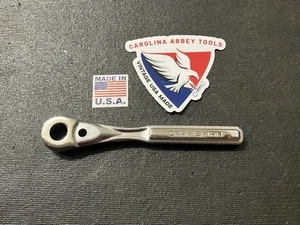"Trinquete de accionamiento vintage Sears Craftsman 1/4"" 44807 EE. UU. *Solo mango de repuesto*" - Imagen 1 de 4