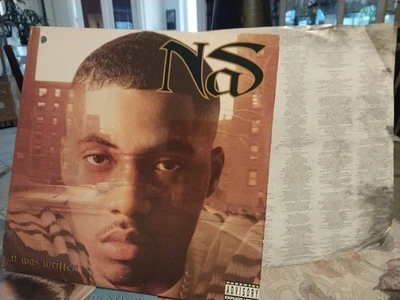 NAS LP It Was Written 12 inch Analog Original Dj Savorfare Stamp NM Condition  Foto 1 de 4