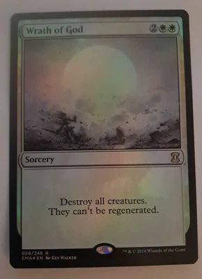 Wrath of God Foil LP Magic the Gathering Eternal Masters MTG - Image 1 of 4