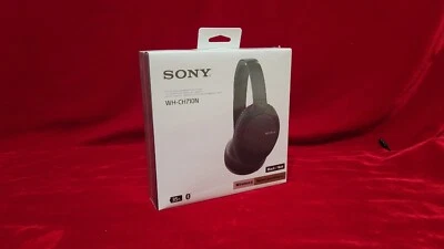 Sony Noise Cancelling Headphones WHCH710N Wireless Bluetooth Over the Ear New  - Image 1 of 4