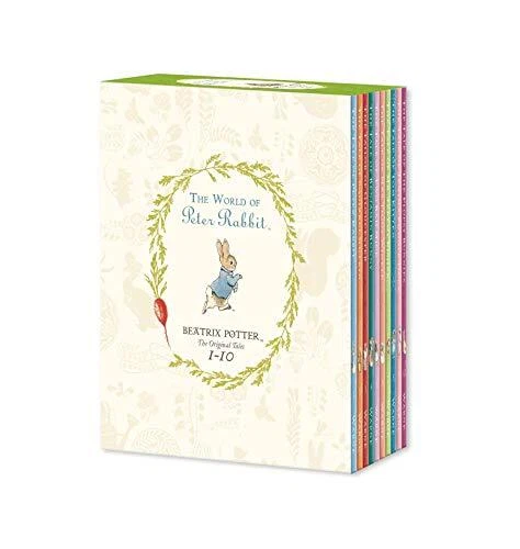 The Peter Rabbit Library 10 Books Collection Gift Set by Beatrix Potter - Image 1 of 1
