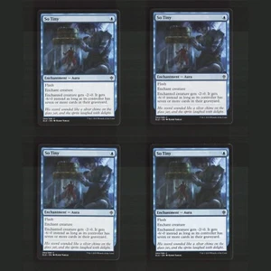 So Tiny 064/269 4x PLAYSET Throne of Eldraine Blue Enchantment MTG Card - Picture 1 of 6
