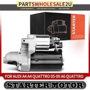 Starter Motor for Audi A4 A4 Quattro A6 A6 Quattro 3.0L 3.2L 1.2 KW 12V CW 10T - Picture 1 of 8