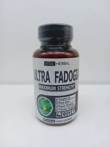 Sealed Vital Herbal Ultra Fadogia Maximum Strength 90 Caps Exp 11/2025 - Picture 1 of 3