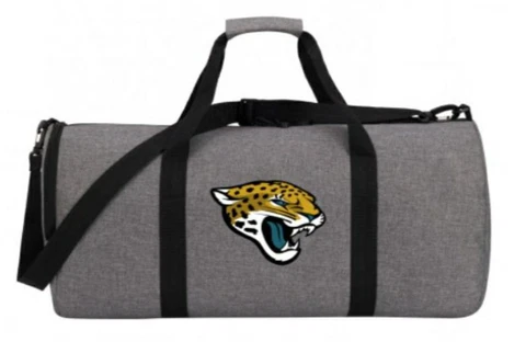 Jacksonville Jaguars "Wingman" Duffel Bag, Light-weight, Folding/Collapsible Cover