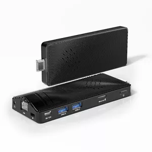 Lüfterloser Mini PC Stick Windows 10 Pro Intel N4200 4GB RAM 64GB Micro Computer - Bild 1 von 8