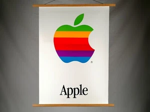 Original c.1985 Apple Computers Poster - Iconic design - Photo 1/4