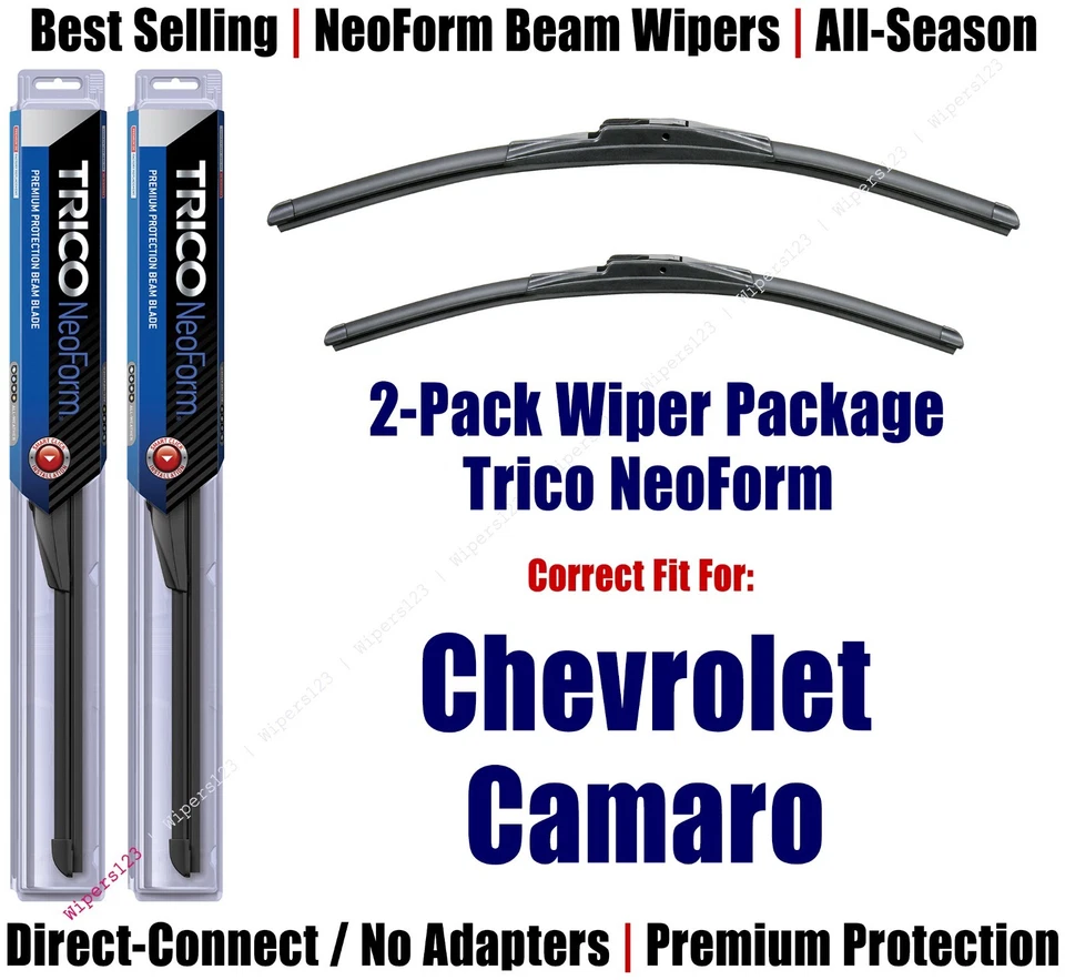 Limpiaparabrisas NeoForm Super Premium 2pk apto para Chevrolet Camaro 2010-2015 - 16240/210 Foto 1 de 1