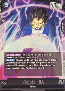 Dragon Ball Super - Vegeta: DA - Super Rare - FS07-07 - Saiyan - Picture 1 of 1