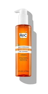 Gel limpiador RoC Multi Correxion Revive Glow con vitamina C limpiadores sueros Foto 1 de 4