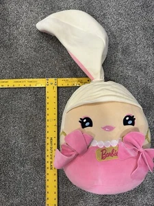 Barbie Cuutopia Squishmallow Plush-Pink, blonde-Good Condition - Picture 1 of 3