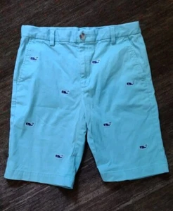 Boys Sz 14 Vinyard Vines Embroidered Whale Shorts - Picture 1 of 4