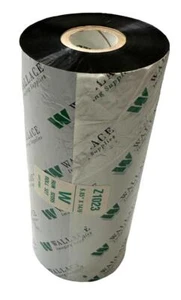 Wallace Imaging Supplies Z1023 schwarz Wachsband Rolle 6,85" x 1476' - Bild 1 von 3