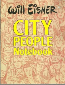 City People Notebook Will Eisner 1989 Cartoons Vintage Humor Softcover - Imagen 1 de 1