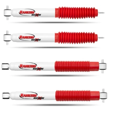 Rancho Front & Rear Shock Absorber Set 3.5" Lift For 1997-2006 Jeep Wrangler TJ - Image 1 of 3