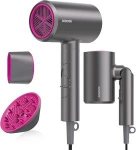 1875W Hair Dryer, Fast Drying Blow Dryer with Diffuser and Concentrator, Compact - Picture 1 of 9