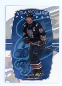 2002-03 ITG Be A Player First Edition Franchise Players Jaromir Jagr #370