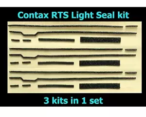 Contax for RTS Back Cover Light Seal 3pcs Kit replace Sponge From JP Adhesive - Picture 1 of 4