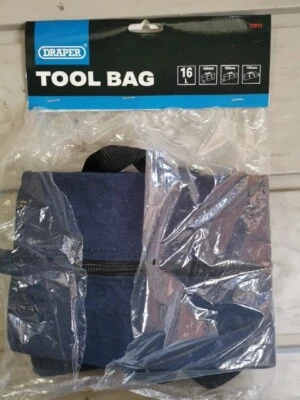 Bolsa de herramientas de lona Draper 460 mm 72972 Foto 1 de 4