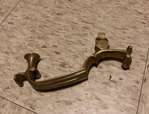 Virginia Metalcrafters Williamsburg Restoration Brass Door Knocker Cover