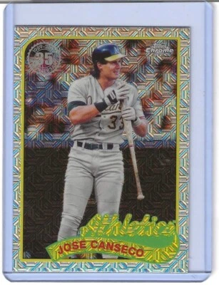 2024 Topps Series 2 - 1989 Topps Chrome Silver Pack Mojo Jose Canseco #2T89C-46 - Image 1 of 2