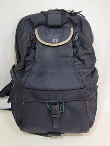 LowePro Camera Backpack Multiple Compartments Black Tan Padded - Picture 1 of 9