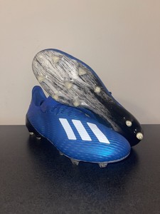 blue adidas cleats