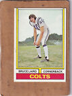 1974 Topps Football Bruce Laird Baltimore Colts #366 NICE