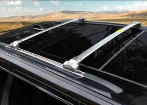 For 2012-2020 21 Jeep Grand Cherokee Roof Crossbar Luggage Rack Stainless Steel - Picture 1 of 6