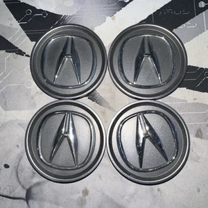 ๐ฅ SET OF 4 ACURA MDX RDX RL ZDX TSX Center Caps 44742-SJ0โ300 2005-14 ๐ฅ - Picture 1 of 6