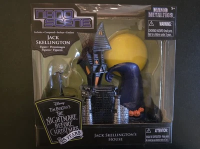Кошмар перед Рождеством Jack Skellington's House Nano Scene Metalfigs B1 - Изображение 1 из 4
