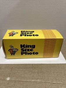King Size Photo Negatainer Box Storage Htf Rare Film - Picture 1 of 13