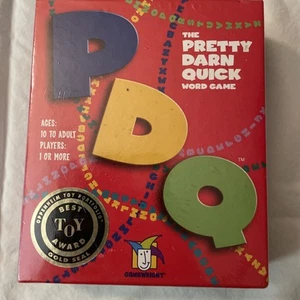 Gamewright 2007 The Pretty Darn Quick Word Game PDQ - Nuovo in scatola sigillata - Foto 1 di 6