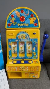 Very Rare Pokemon Electronic Slot Machine 1998 Original Box - Picture 1 of 13