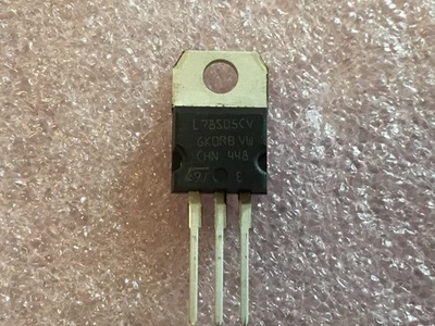 L78S05CV IC POSITIVE VOLTAGE REGULATOR BIPOLAR 5V 3-PIN ST MICRO (LOT OF 5) - Image 1 of 4