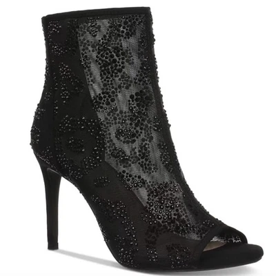 Thalia Sodi Shay Embellished Stiletto-Heel shooties black NIB Retail $110 - 6 - Image 1 of 4