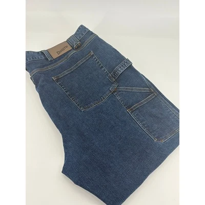 Jeans de salón Duluth Trading Flex para hombre 46x30 calce relajado carpintero denim Foto 1 de 4