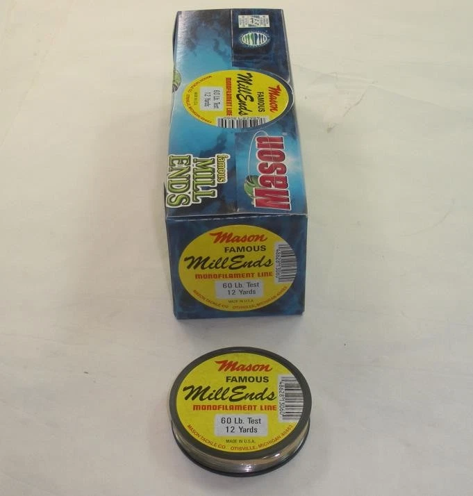 Extremo de molino de monofilamento Mason 13060-ME60 60 lb. Pack de prueba de 13 Foto 1 de 1