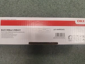 Genuine Original OKI 44992401 Black Toner Cartridge B401 MB441 MB451 - Picture 1 of 3
