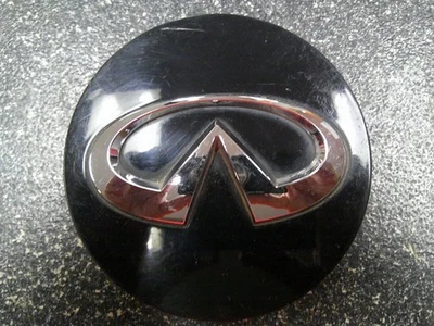 2018-2024 Infiniti QX80 20" 22" OEM Black Center Cap 3-5/16" 40343-6GW0A  One/1 - Image 1 of 4