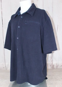 Hoggs Of Fife Highlander Kurzarm Microfleece Hemd Herren Navy Blau 3XL - Bild 1 von 10