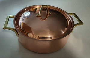 Paul Revere 2 Quart Covered Casserole Buffet #8062 READ BLUE - Picture 1 of 22