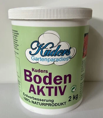 Kuders Boden Aktiv Erdverbesserung 100% Naturprodukt 2 kg (B-Ware) - Bild 1 von 2