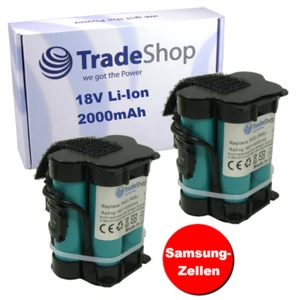 2x AKKU 18V 2000mAh Li-Ion für Gardena Mähroboter R70Li R80Li R80 LI 124562 - Bild 1 von 5