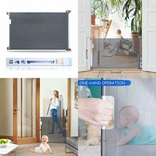 extra large retractable baby gate