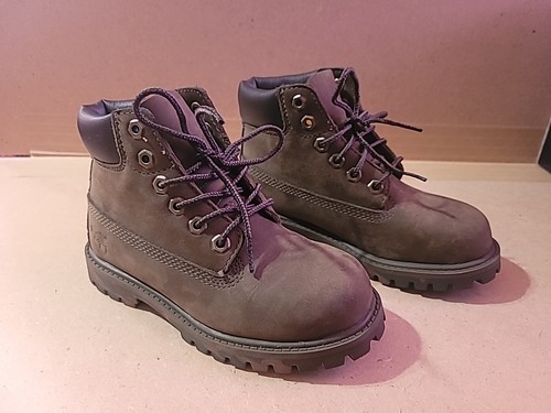 Stivali Timberland 6 pollici premium oliva mimetico 11 5 C grado scuola bambini